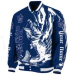 custom toronto maple leafs fishing passion blue white jacket best selling