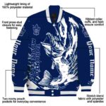 custom toronto maple leafs fishing passion blue white jacket best selling