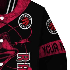 custom toronto raptors fishing rod black jacket premium grade