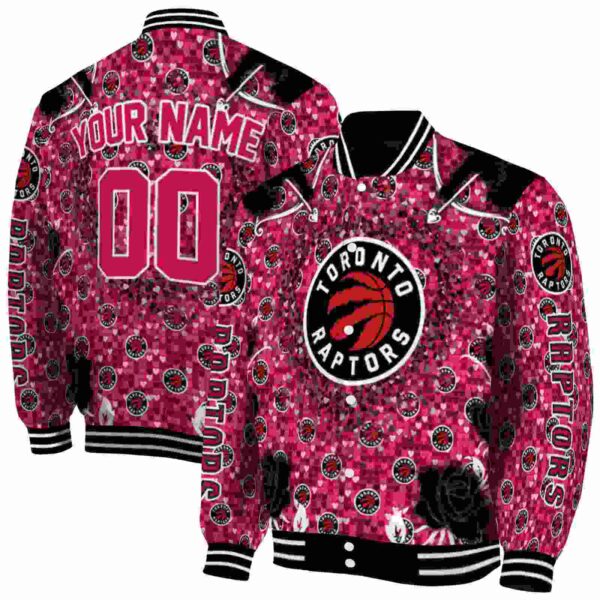 custom toronto raptors heart explosion red jacket fashion forward