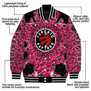 custom toronto raptors heart explosion red jacket new arrival