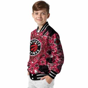 custom toronto raptors heart explosion red jacket trendy