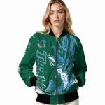 custom tulane green wave fishing passion green white jacket best selling