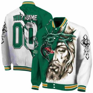 custom uab blazers jesus tears green white jacket fashion forward