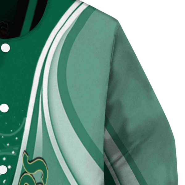 custom uab blazers wave patterns green jacket premium grade