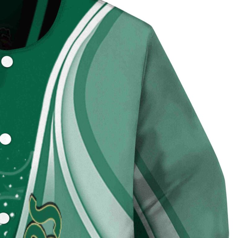 custom uab blazers wave patterns green jacket premium grade