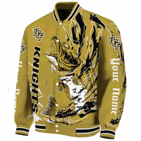 custom ucf knights fishing passion gold white jacket best selling