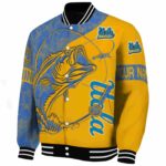 custom ucla bruins fishing rod gold jacket best selling