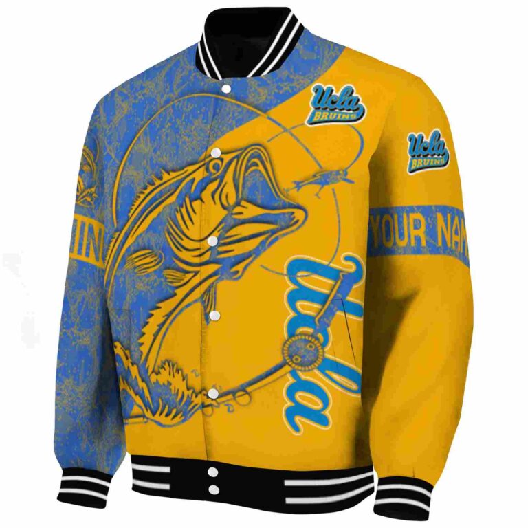 custom ucla bruins fishing rod gold jacket best selling