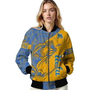 custom ucla bruins fishing rod gold jacket latest model