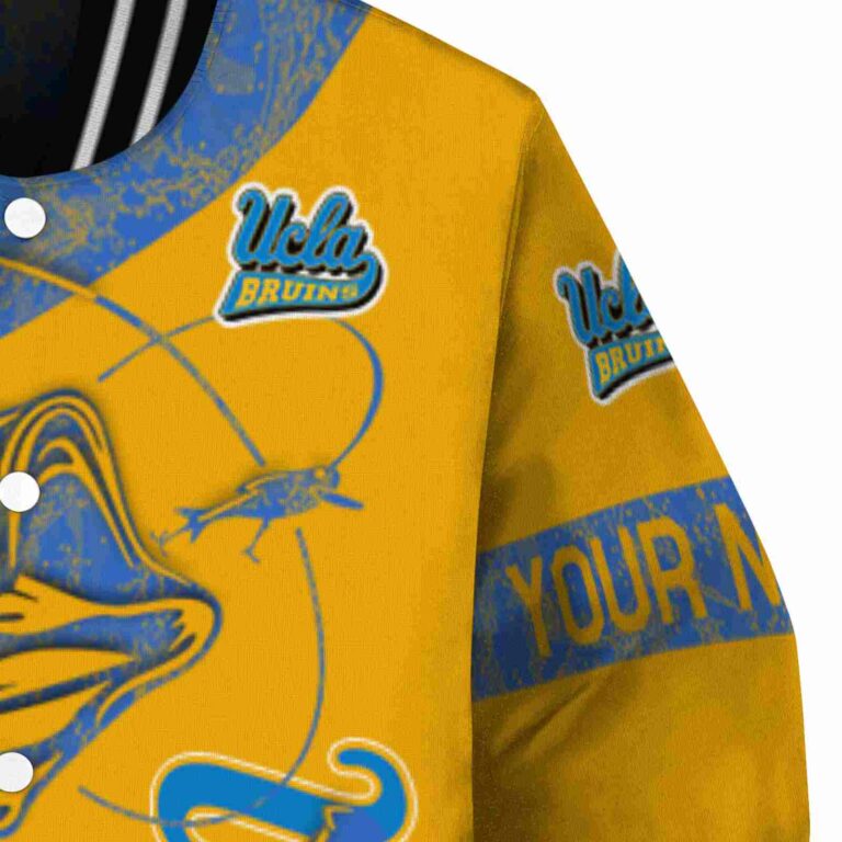 custom ucla bruins fishing rod gold jacket premium grade