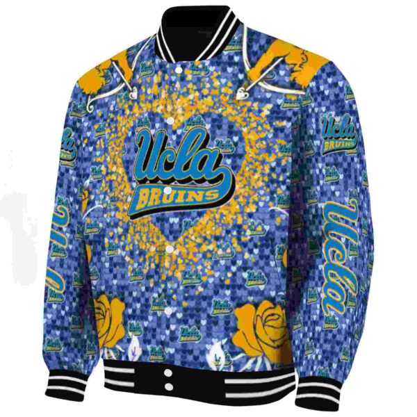 custom ucla bruins heart explosion blue jacket best selling