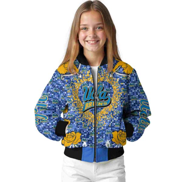 custom ucla bruins heart explosion blue jacket top rated