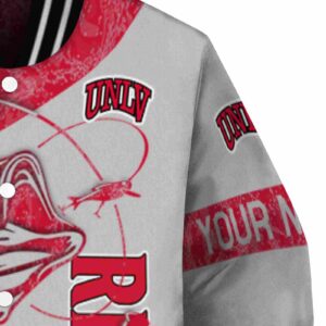custom unlv rebels fishing rod gray jacket premium grade