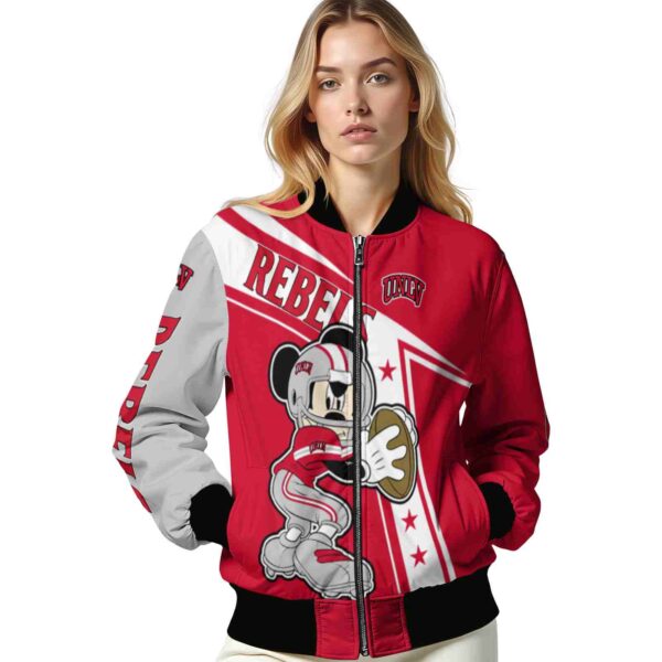 custom unlv rebels mickey football red white jacket latest model