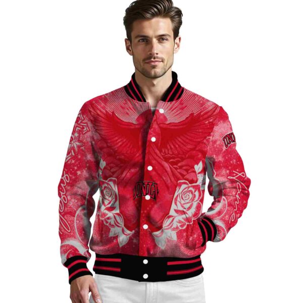 custom unlv rebels praying hands red jacket high quality