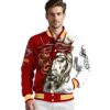 custom usc trojans jesus tears red white jacket high quality