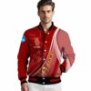 custom usc trojans wave patterns red jacket high quality