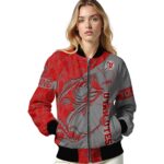 custom utah utes fishing rod gray jacket best selling