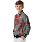 custom utah utes fishing rod gray jacket best selling