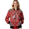 custom utah utes heart explosion red jacket latest model