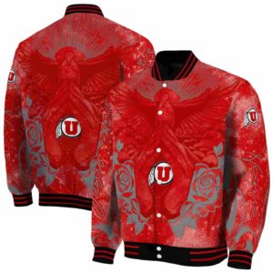 custom utah utes praying hands red jacket fashion forward