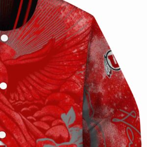 custom utah utes praying hands red jacket premium grade