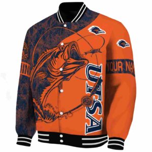 custom utsa roadrunners fishing rod blue jacket best selling