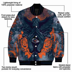 custom utsa roadrunners praying hands orange jacket new arrival