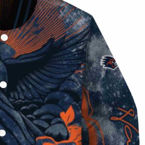 custom utsa roadrunners praying hands orange jacket premium grade
