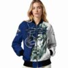 custom vancouver canucks jesus tears blue white jacket latest model