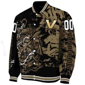 custom vanderbilt commodores fishing art black jacket best selling