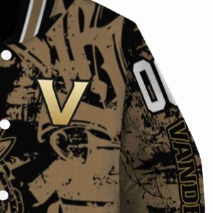 custom vanderbilt commodores fishing art black jacket premium grade