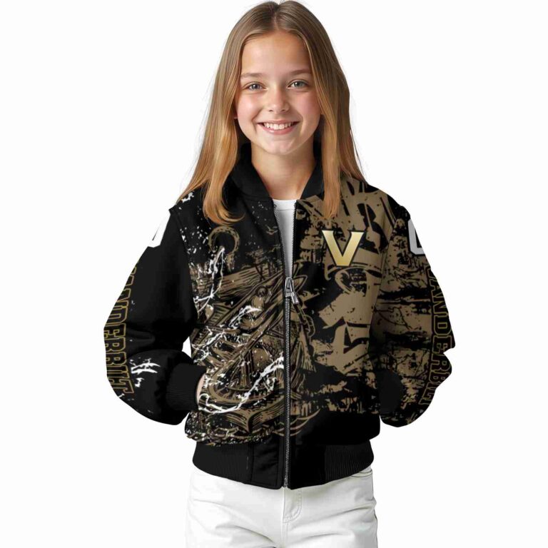 custom vanderbilt commodores fishing art black jacket top rated