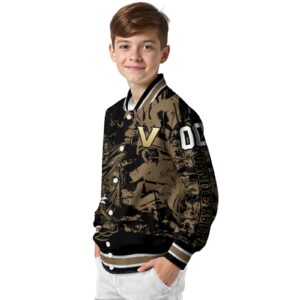 custom vanderbilt commodores fishing art black jacket trendy