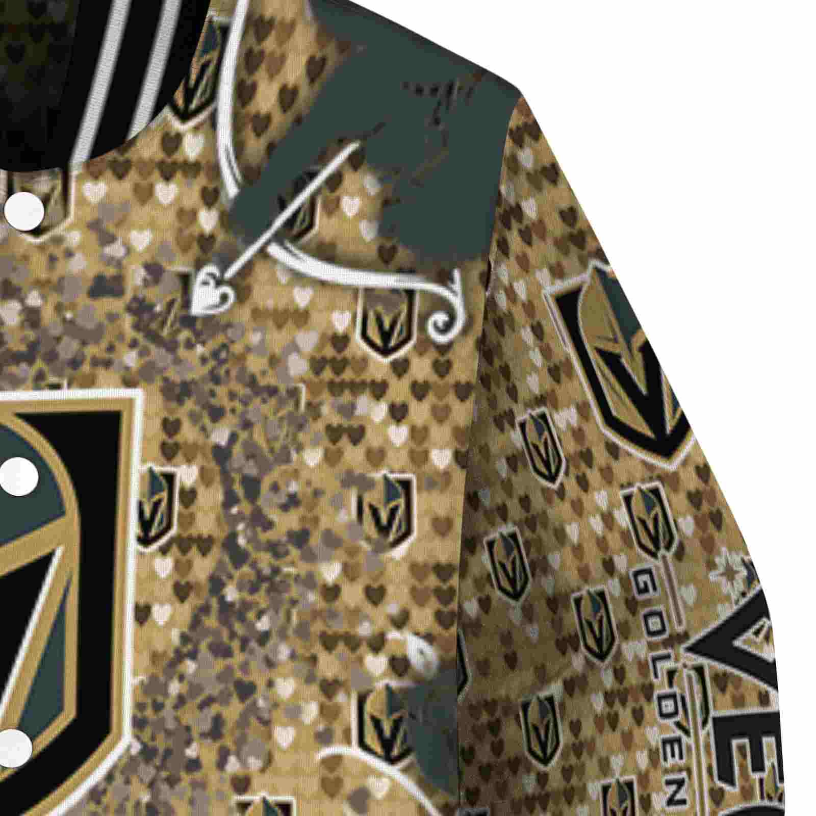 custom vegas golden knights heart explosion tan jacket premium grade custom vegas golden knights heart explosion tan jacket premium grade