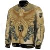 custom vegas golden knights praying hands tan jacket best selling