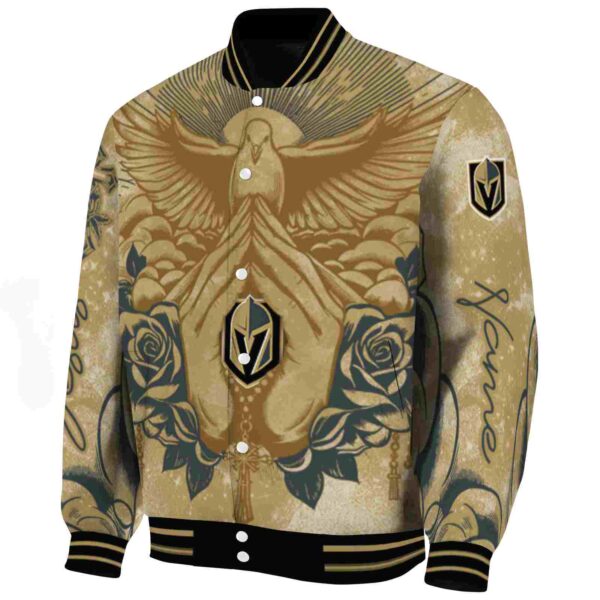 custom vegas golden knights praying hands tan jacket best selling