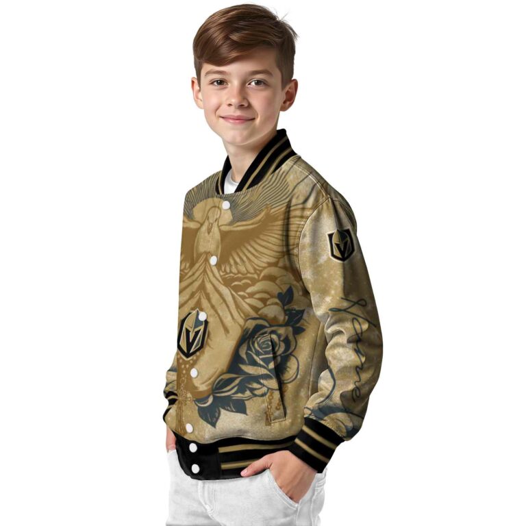 custom vegas golden knights praying hands tan jacket trendy