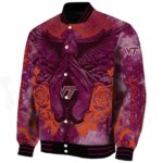 custom virginia tech hokies praying hands maroon jacket best selling