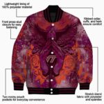 custom virginia tech hokies praying hands maroon jacket best selling