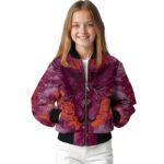 custom virginia tech hokies praying hands maroon jacket best selling