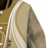 custom wake forest demon deacons wave patterns gold jacket premium grade