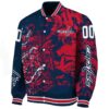 custom washington capitals fishing art blue jacket best selling