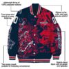 custom washington capitals fishing art blue jacket new arrival