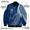 custom washington wizards wave patterns blue jacket new arrival