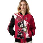 custom western kentucky hilltoppers mickey football red white jacket best selling