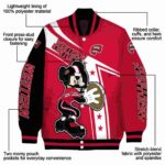 custom western kentucky hilltoppers mickey football red white jacket best selling
