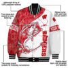 custom wisconsin badgers fishing rod white jacket new arrival