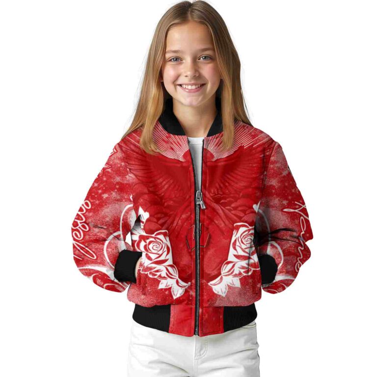 custom wisconsin badgers praying hands red jacket top rated